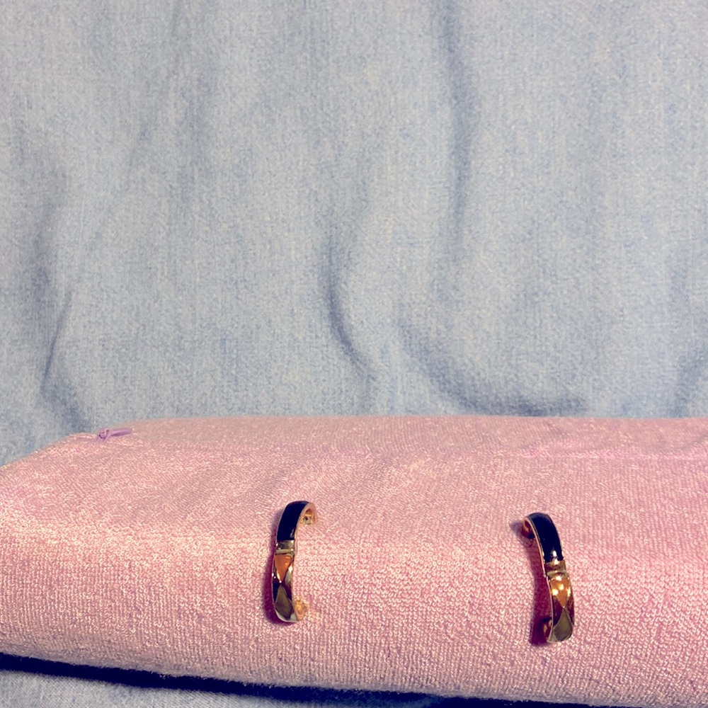 Reversible magnet clips earrings